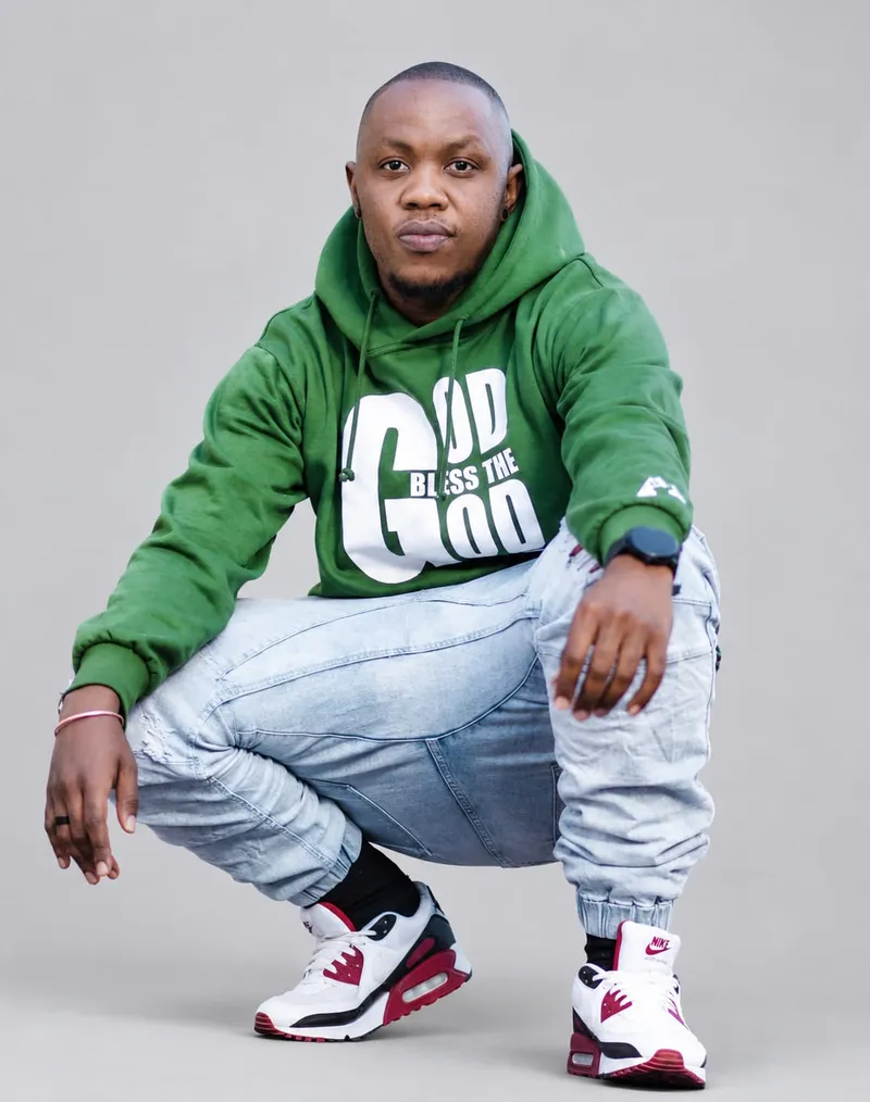 Green GOD BLESS THE GRIND hoodie